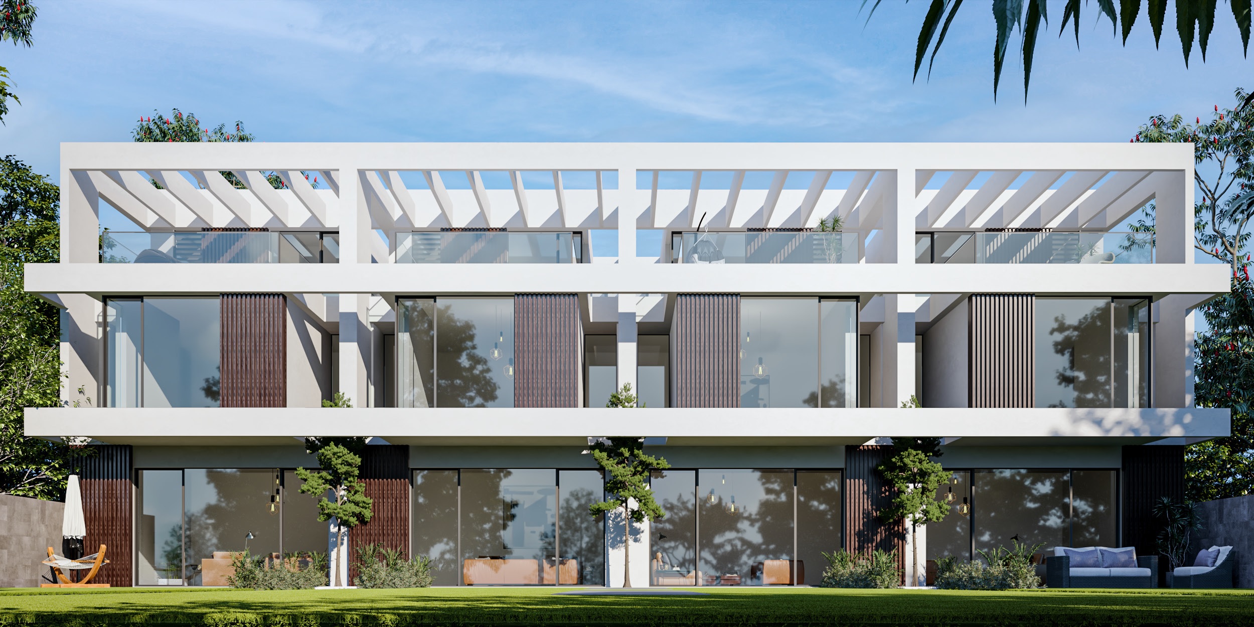 Townhouse for sale in The Crest – with 3 bedrooms in New Cairo by IL Cazar Developments.