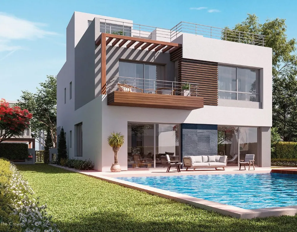 Twinhouse 405 m² in The Crown, 6th of October City — 5-bedroom for sale