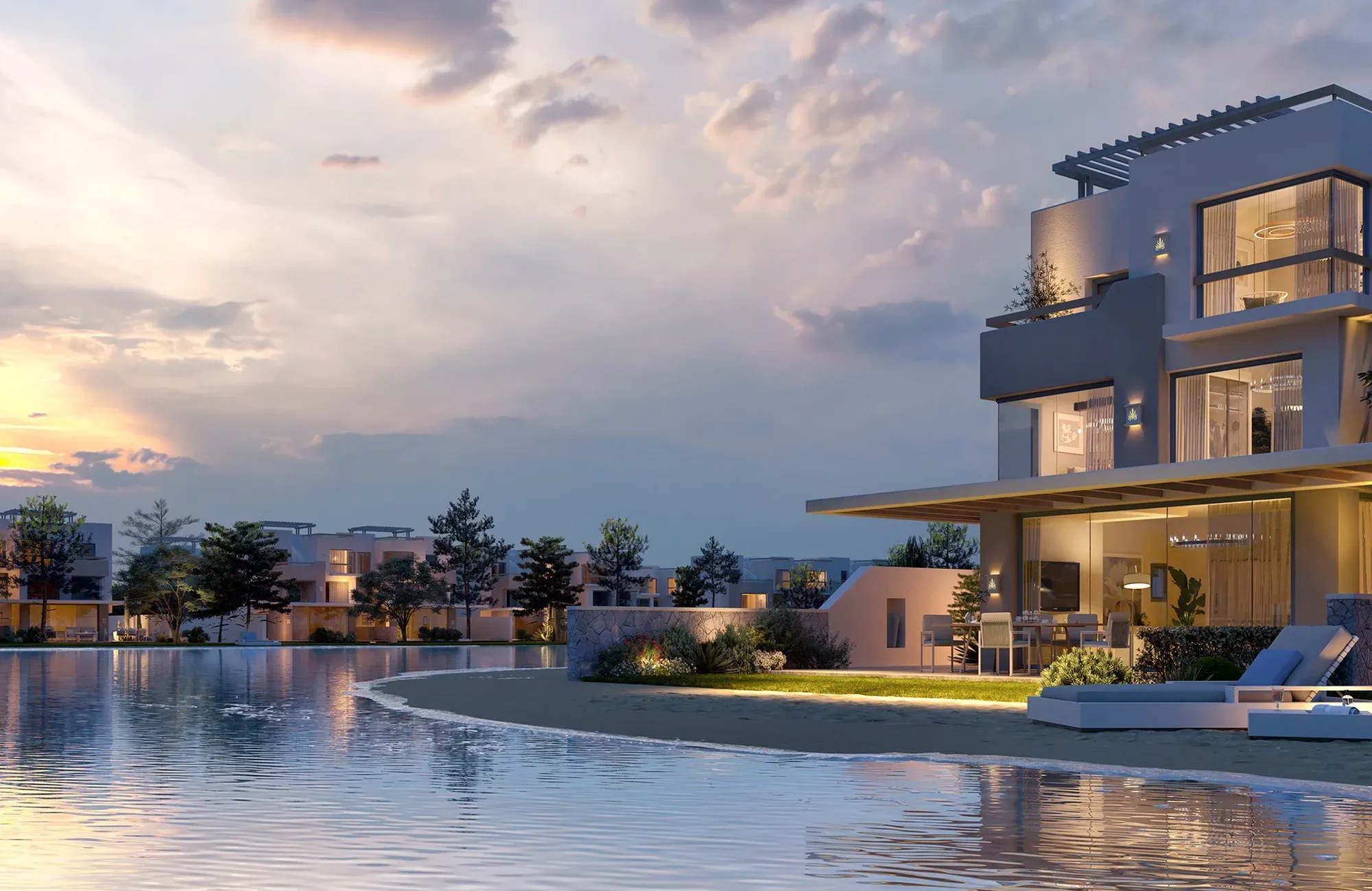 3-Bedroom Duplex 145 m² for sale in LVLS Mountain View, Ras El Hekma - Dup 228482