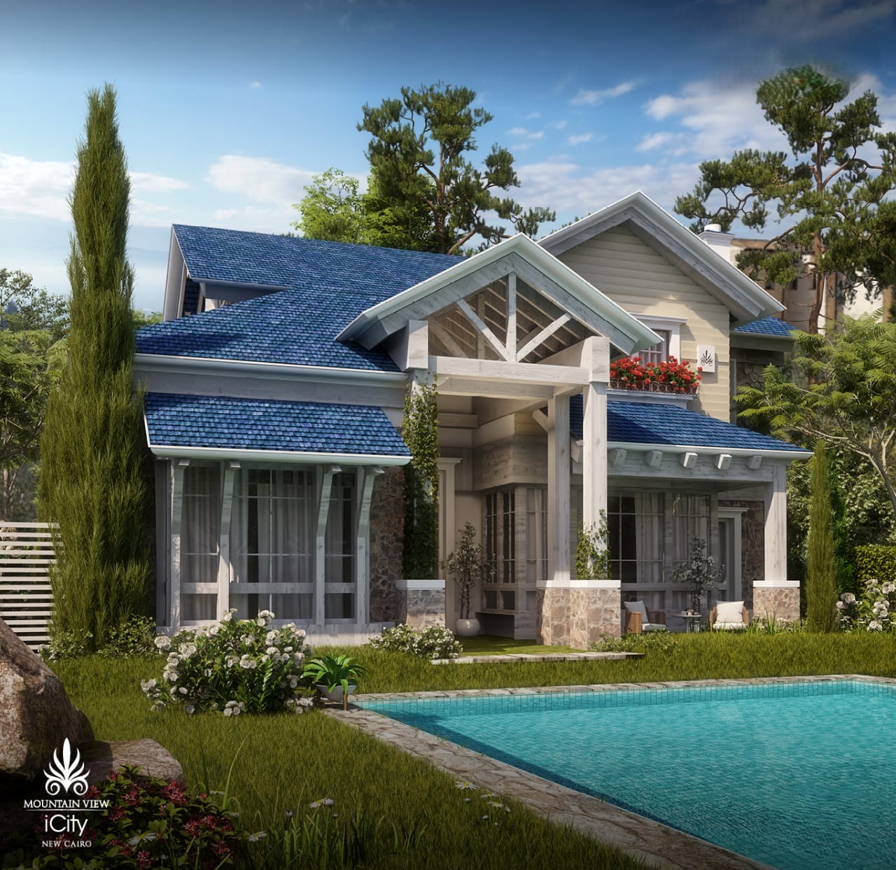 villa at Mountain View ICity New Cairo