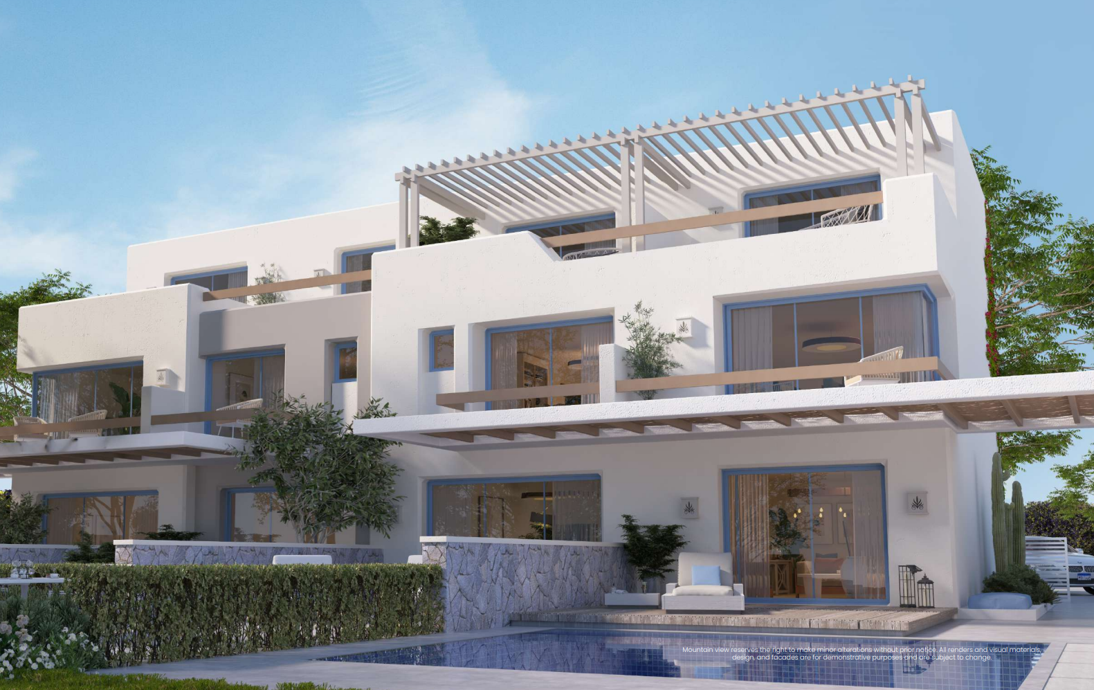 3 Bedrooms 180 sq.M Townhouse for sale 19,166,348 EGP in LVLS Mountain View, Ras El Hekma