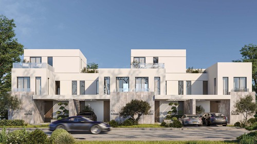 4 Bedrooms 257 sq.M Townhouse for sale 26,500,000 EGP in Olive Oasis - Solare,Ras El Hekma,Egypt