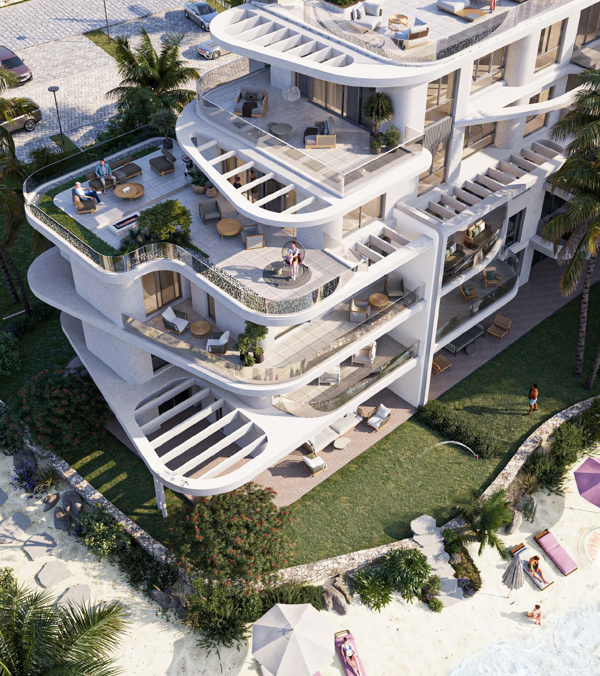 3 Bedrooms 127 sq.M Chalet for sale 15,600,000 EGP in Hilltop Chalets - Solare,Ras El Hekma,Egypt