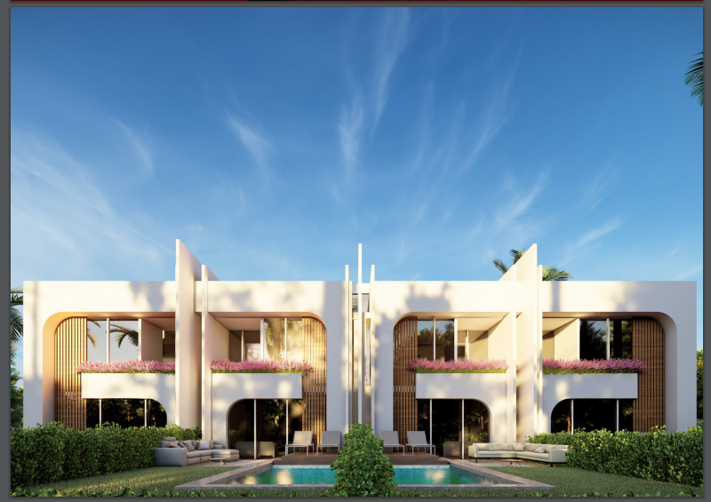 3 Bedrooms 231 sq.M Townhouse for sale 18,500,000 EGP in The Median Residences,New Cairo,Egypt