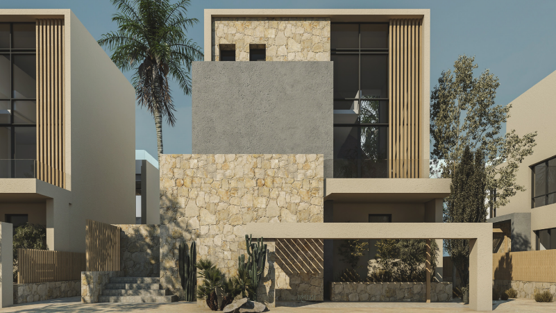 chalet at Marsa Baghush