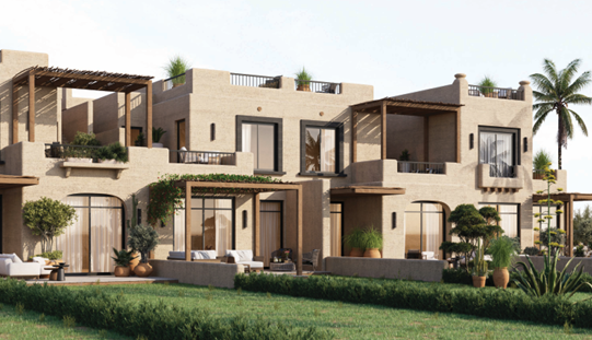 3 Bedrooms 188 sq.M Townhouse for sale 31,416,250 EGP in Saada North Coast,Ras El Hekma,Egypt