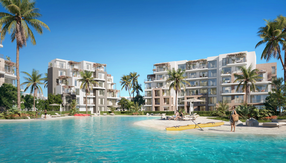 1 Bedrooms 65 sq.M Chalet for sale 9,855,422 EGP in Hyde Park North - Seashore, Ras El Hekma