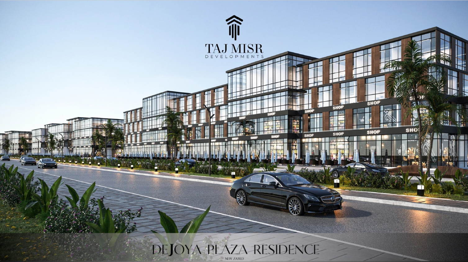 Retail for sale in Dejoya Plaza Residence – with in New Zayed by Taj Misr Developments.