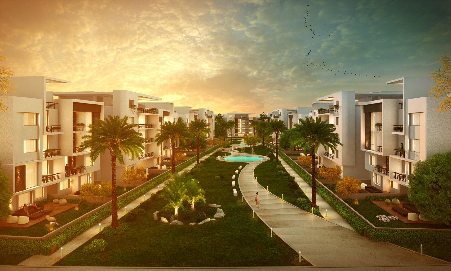 penthouse at Fifth Square Al Marasem