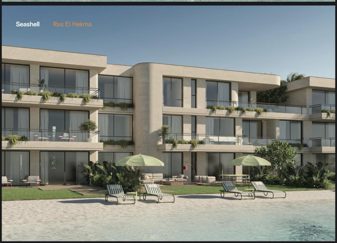chalet at Seashell Ras El Hekma