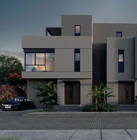 4-bedroom Twinhouse 188 m² available in The Valleys, Mostakbal City, New Cairo