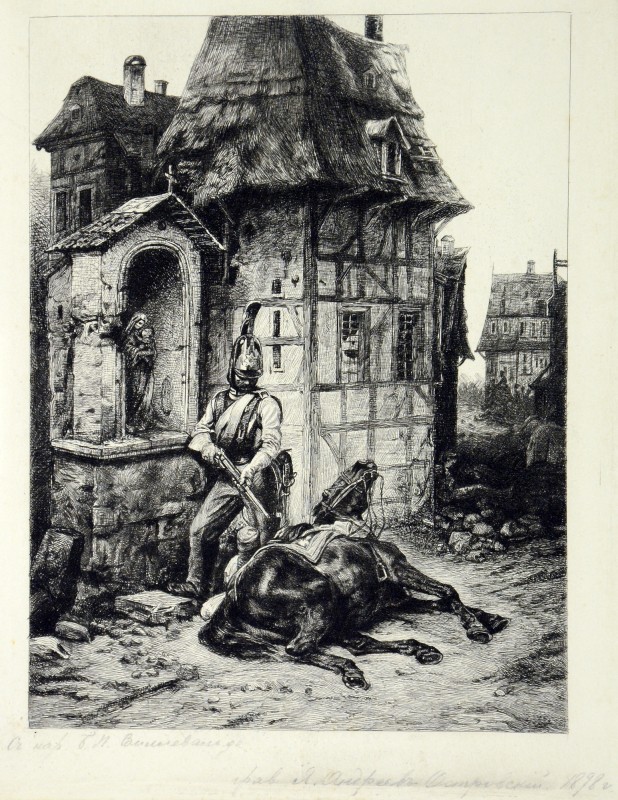 Солдат і кінь.