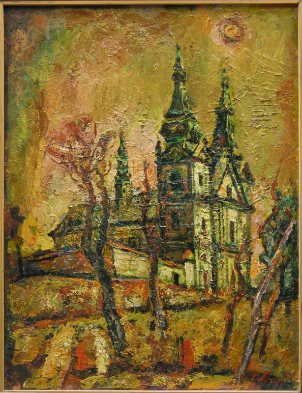 Картина "Колишній костьол кармелітів босих"