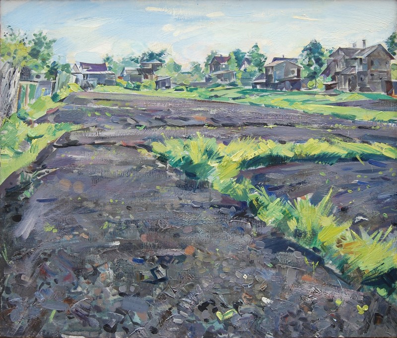 Картина "Городи". З серії "Передмістя"