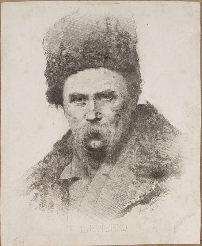 Портрет Тараса Шевченка.