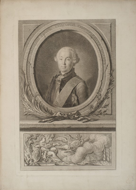 Портрет графа Г. Г. Орлова.