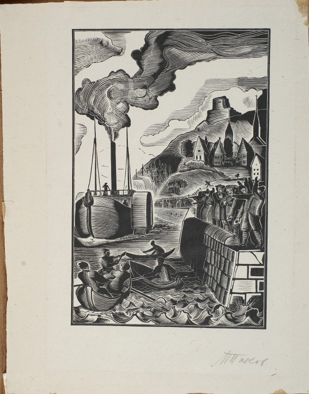 На пристані