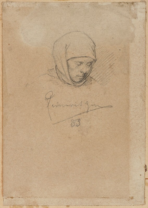 Голова жінки у хустці