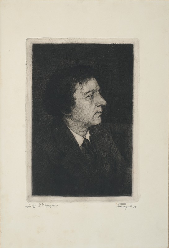 Портрет художника Ісаака Бродського