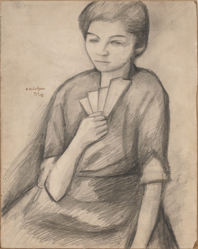 Дівчина з віялом