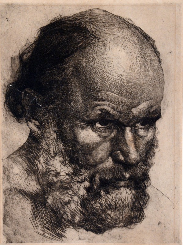 Голова старого