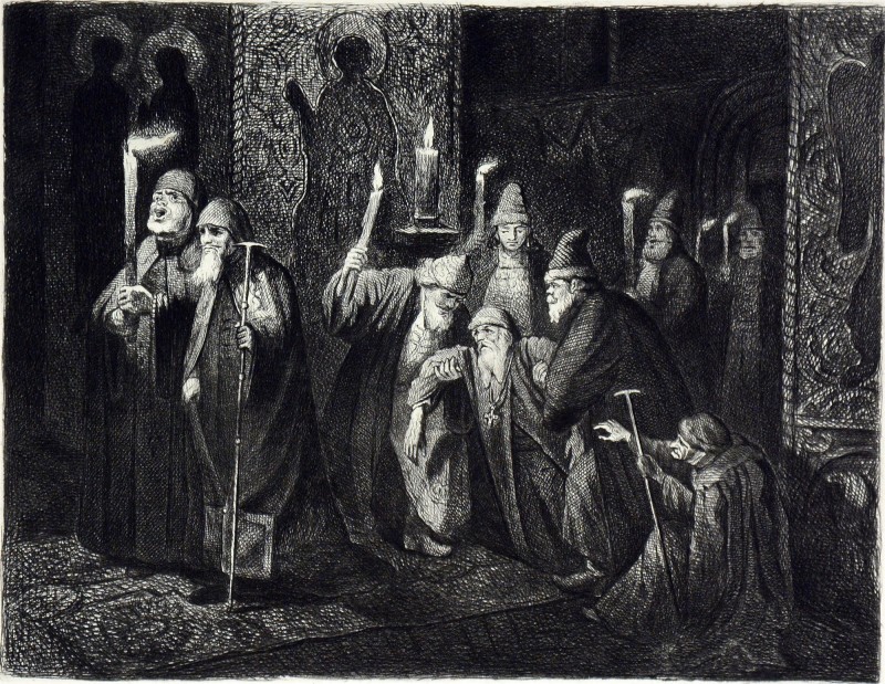 Хода Івана Грозного на заутреню