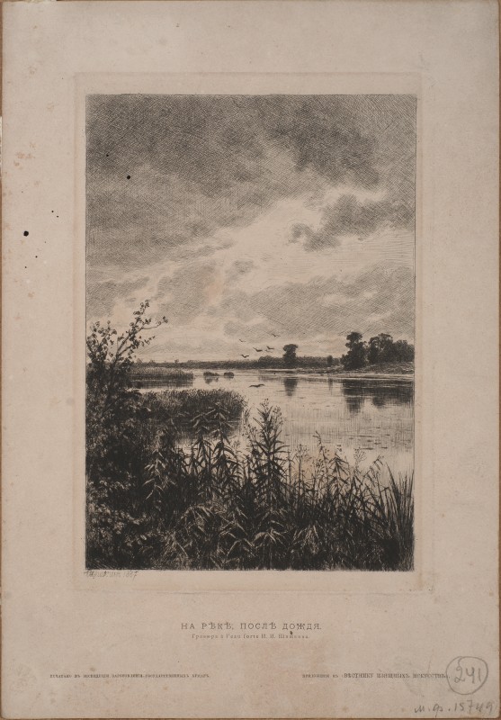 На річці після дощу