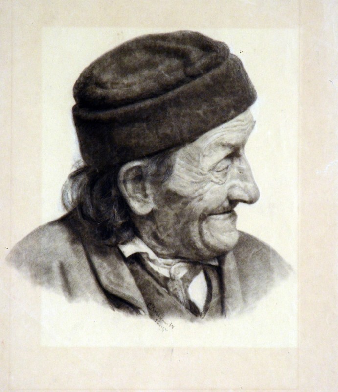 Старий у шапці