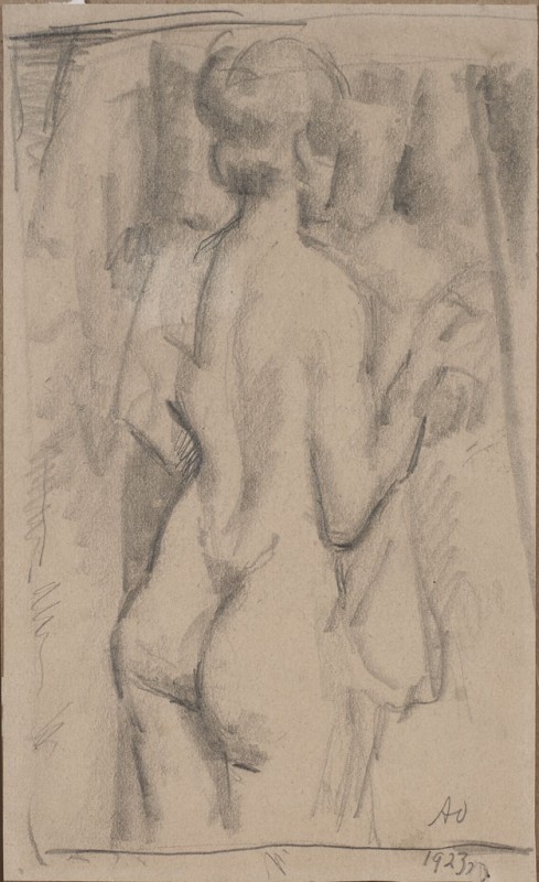 Жінка перед дзеркалом