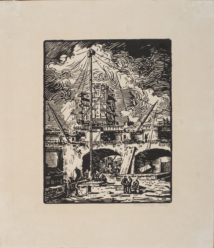 Встановлення вертикального крану