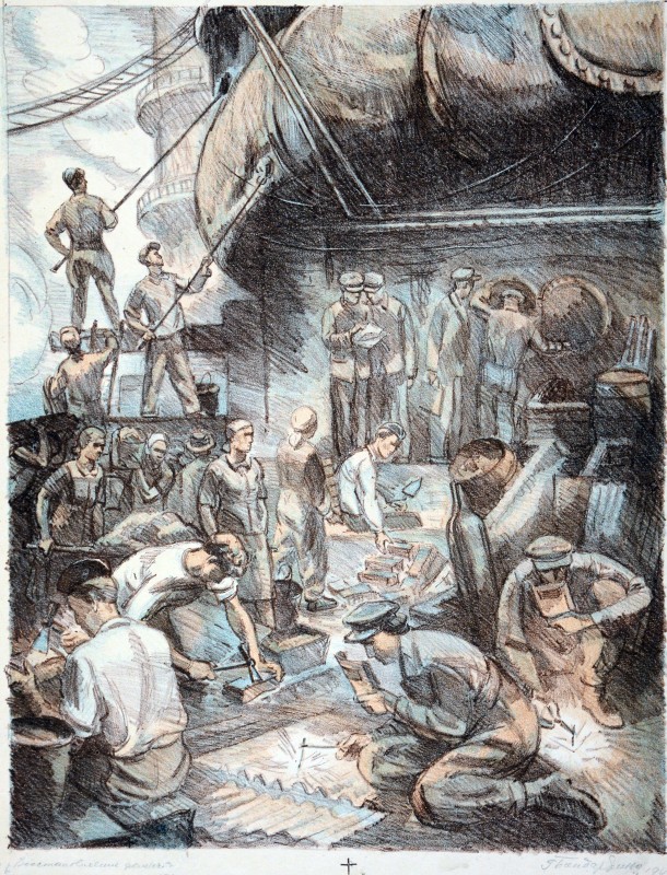 Відновлення домни. Із серії «Донбас»