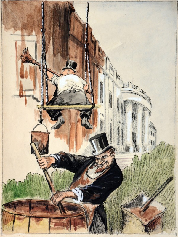 Перефарбування Білого дому