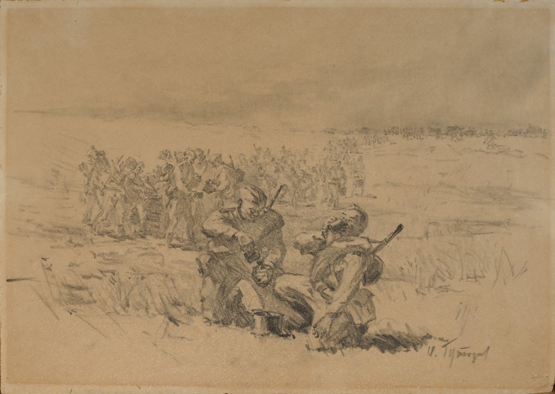 Біля степової криниці