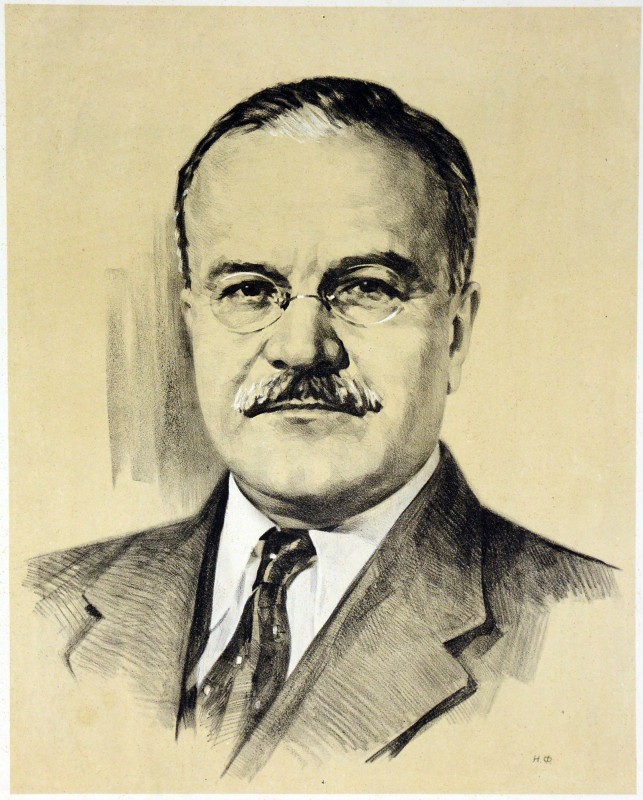 Портрет В.М. Молотова