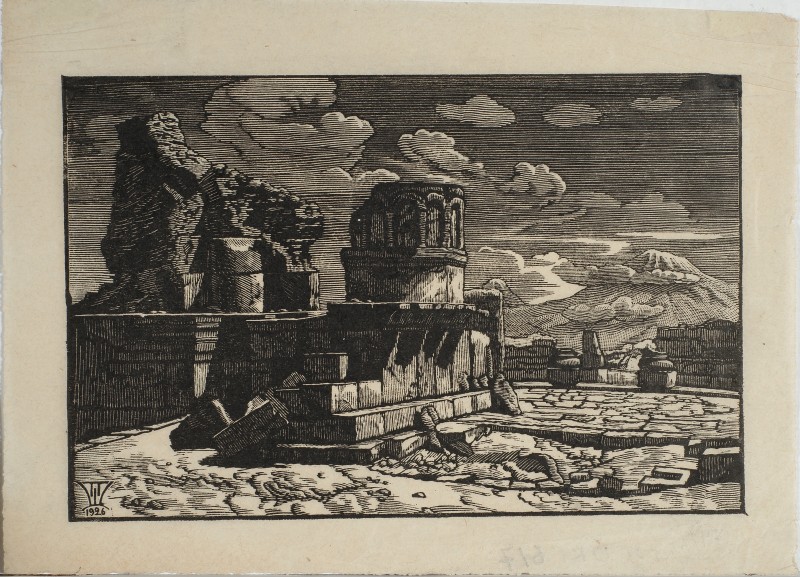 Зварноц. Храм VII ст.(Храм небесних дбаючих сил VІІ ст.)