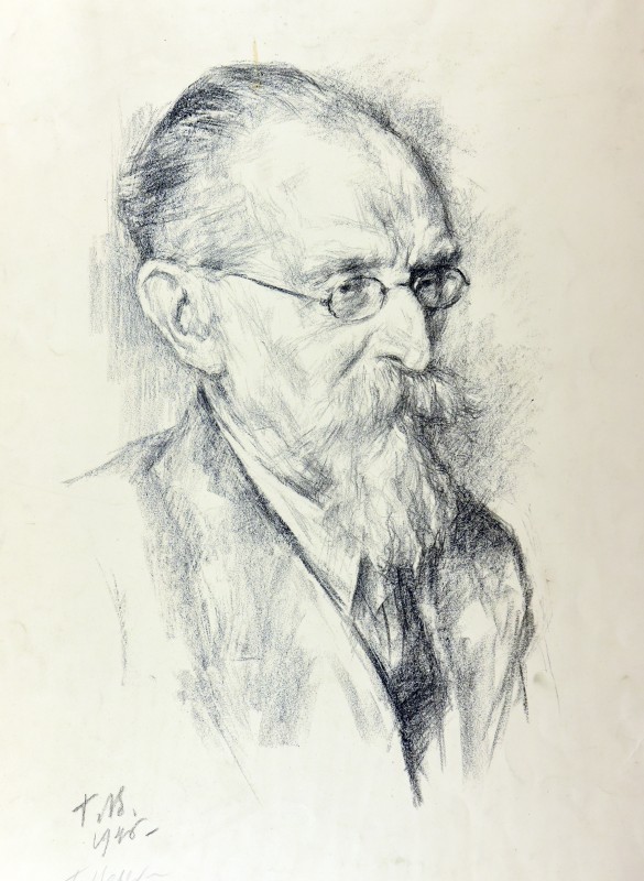 Портрет музикознавця О. В. Оссовського