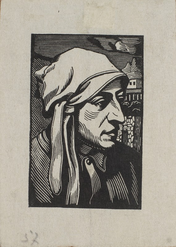 Вірменія. Чоловіча голова в башлику