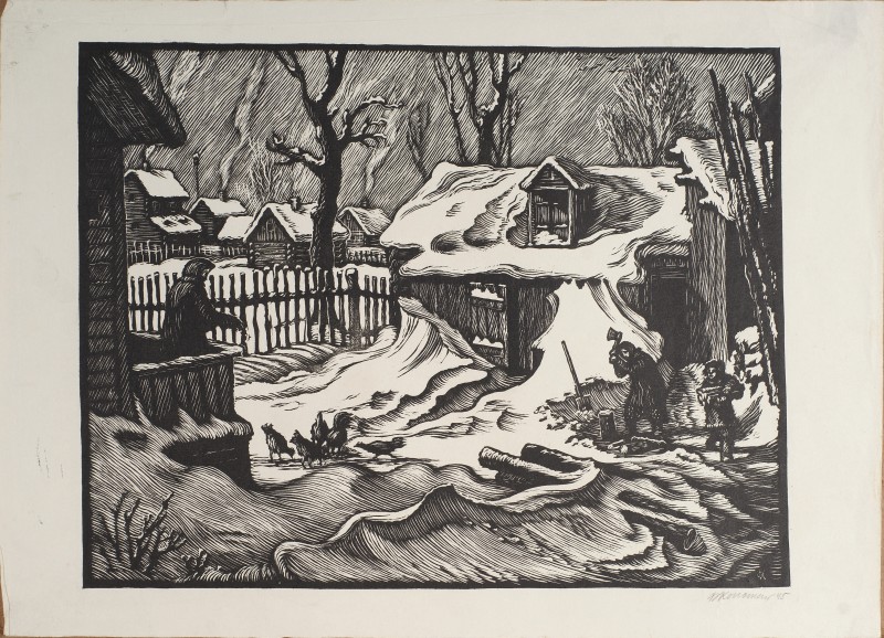 Зимовий пейзаж