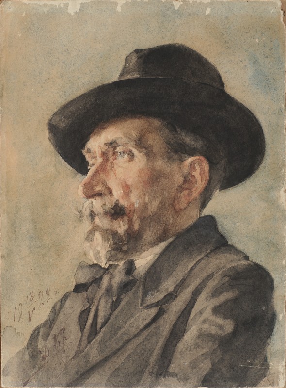 Портрет художника Тита Дворникова