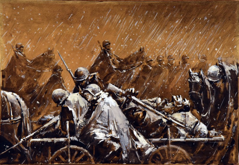 Зміна дивизії. Із серії «Дорогами війни»