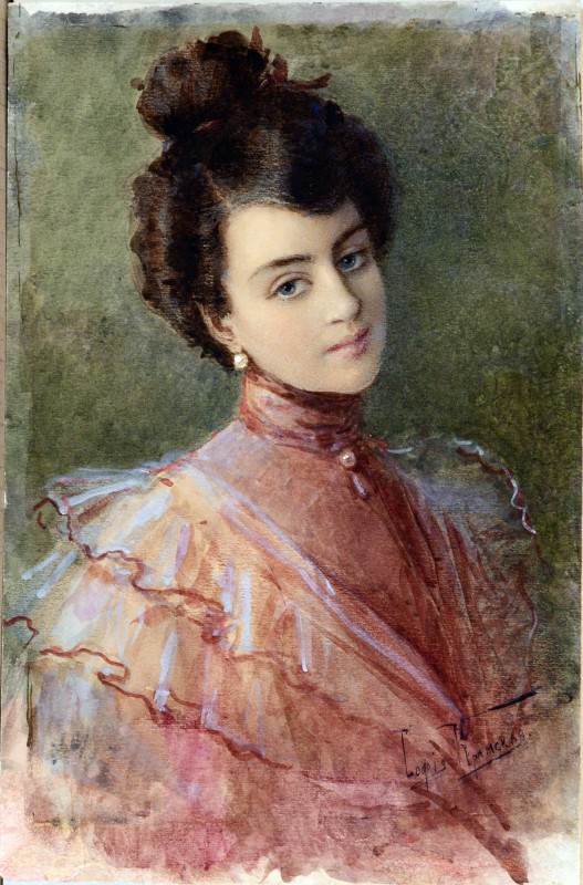 Портрет молодої жінки