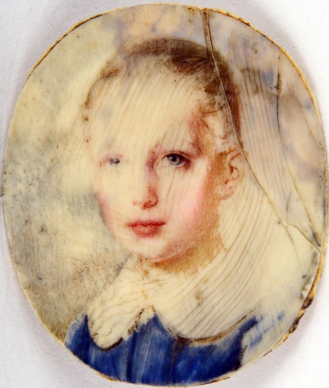 Портрет хлопчика. Мініатюра