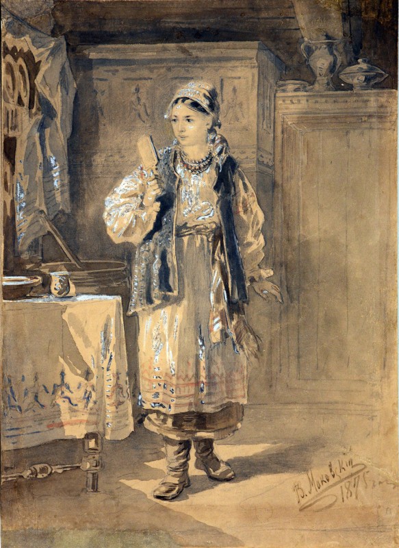 Українка з дзеркалом