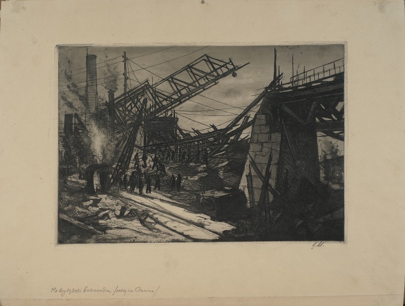 На відбудові естакади