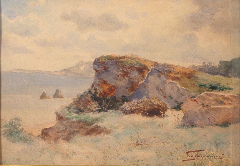 Кам'янистий берег.