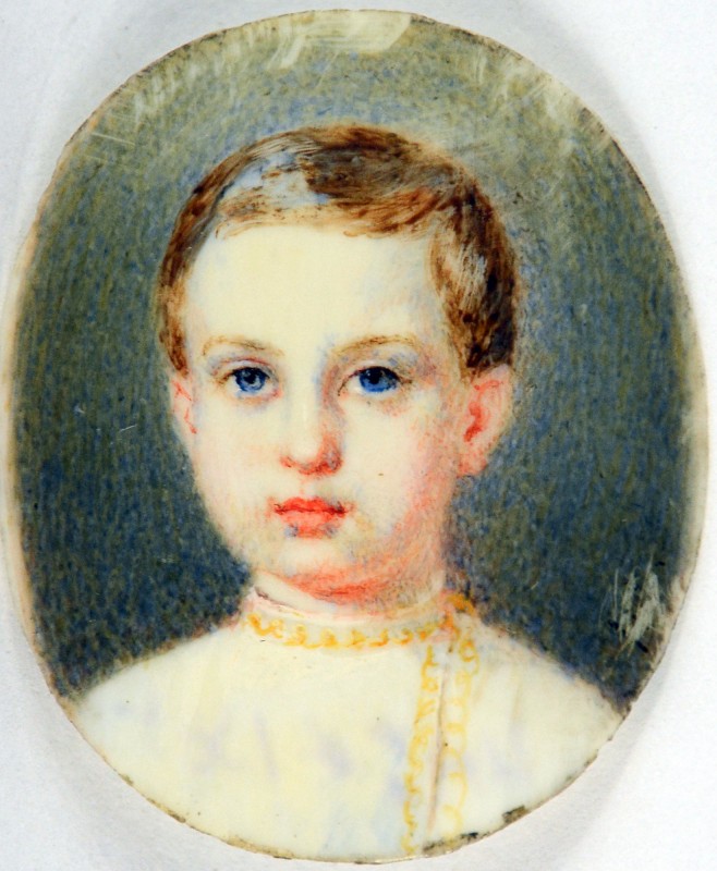 Портрет хлопчика. Мініатюра