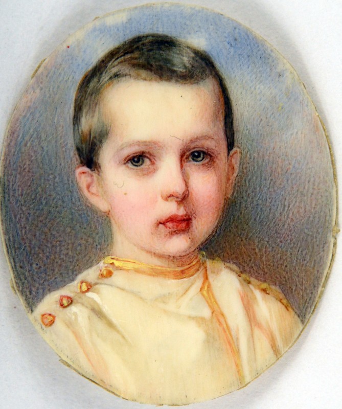 Портрет хлопчика. Мініатюра