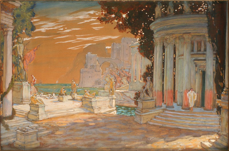 «Ескіз декорації до балету «Сильвія»