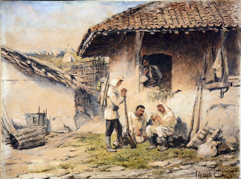 Солдати читають листи