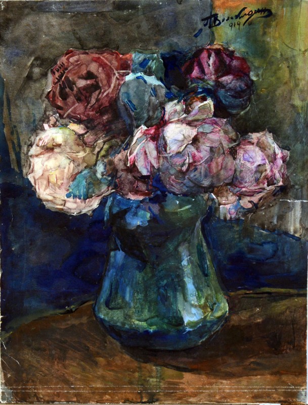 Троянди. Натюрморт